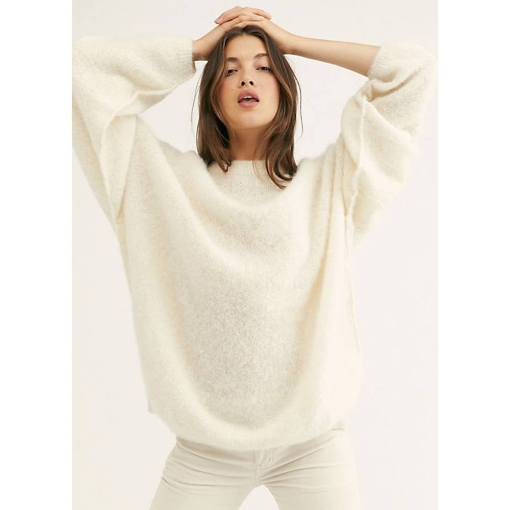Free People Angelic Pullover Sweater Long Sleeve M